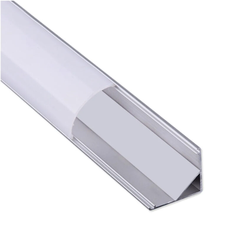 Perfil triangular para cinta LED 3 Mts - Imagen 2