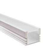 Perfil sobrepuesto alto para cinta LED 2 Mts