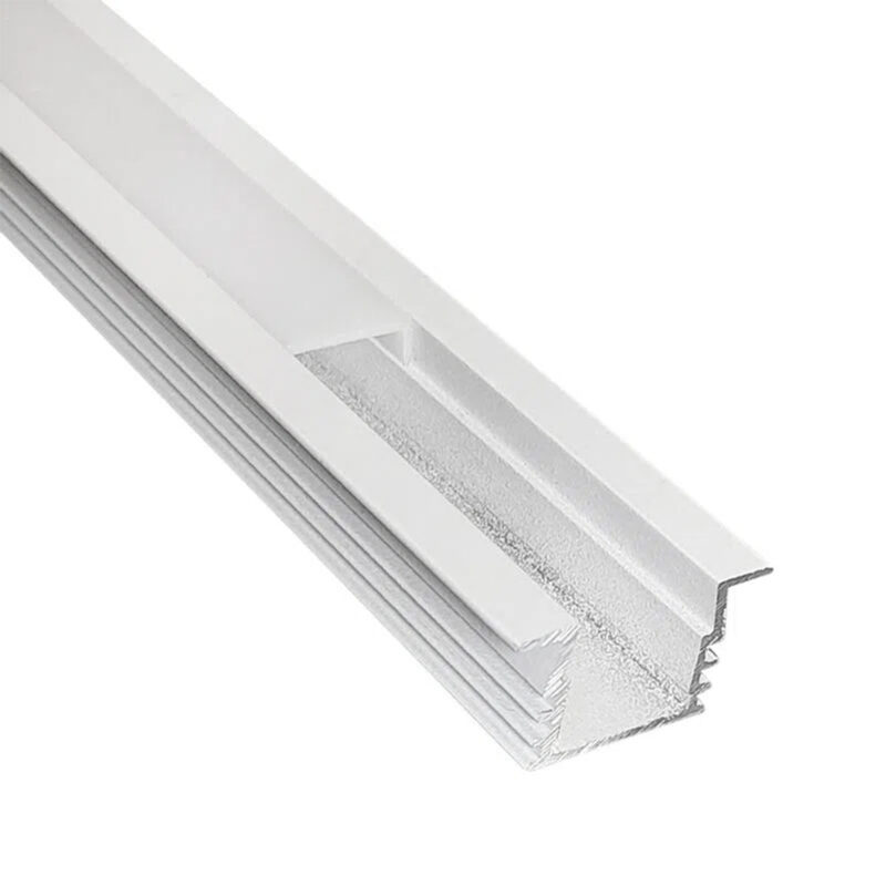 Perfil empotrado alto para cinta LED 2 Mts - Imagen 2