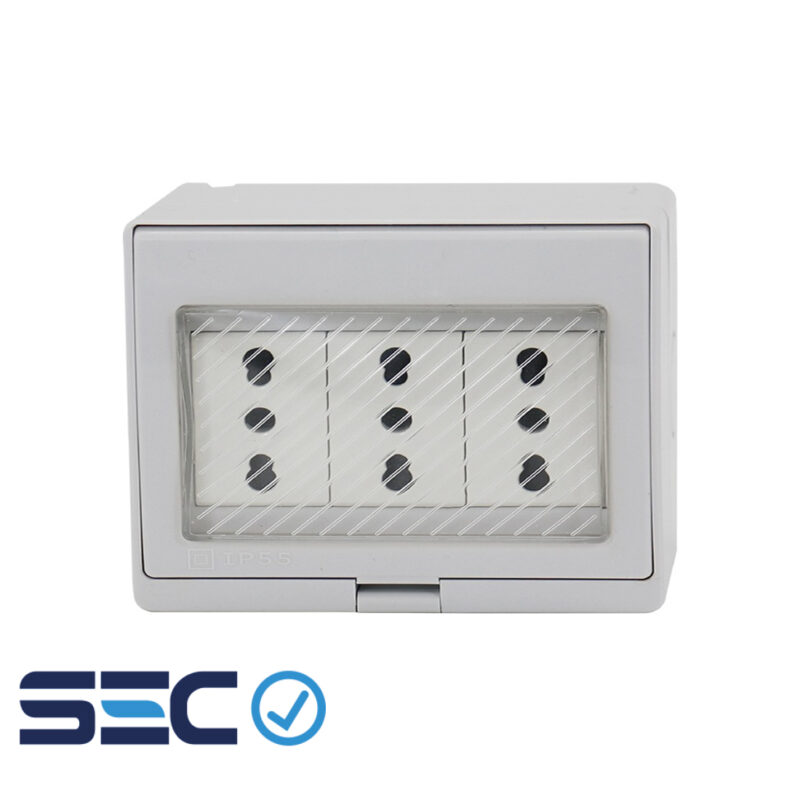 Tomacorriente Hydrobox 10/16AMP
