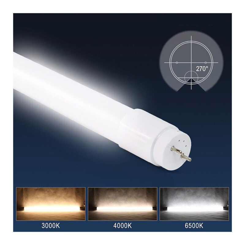 Tubo T8 LED Vidrio 9W 60CMS - Imagen 3