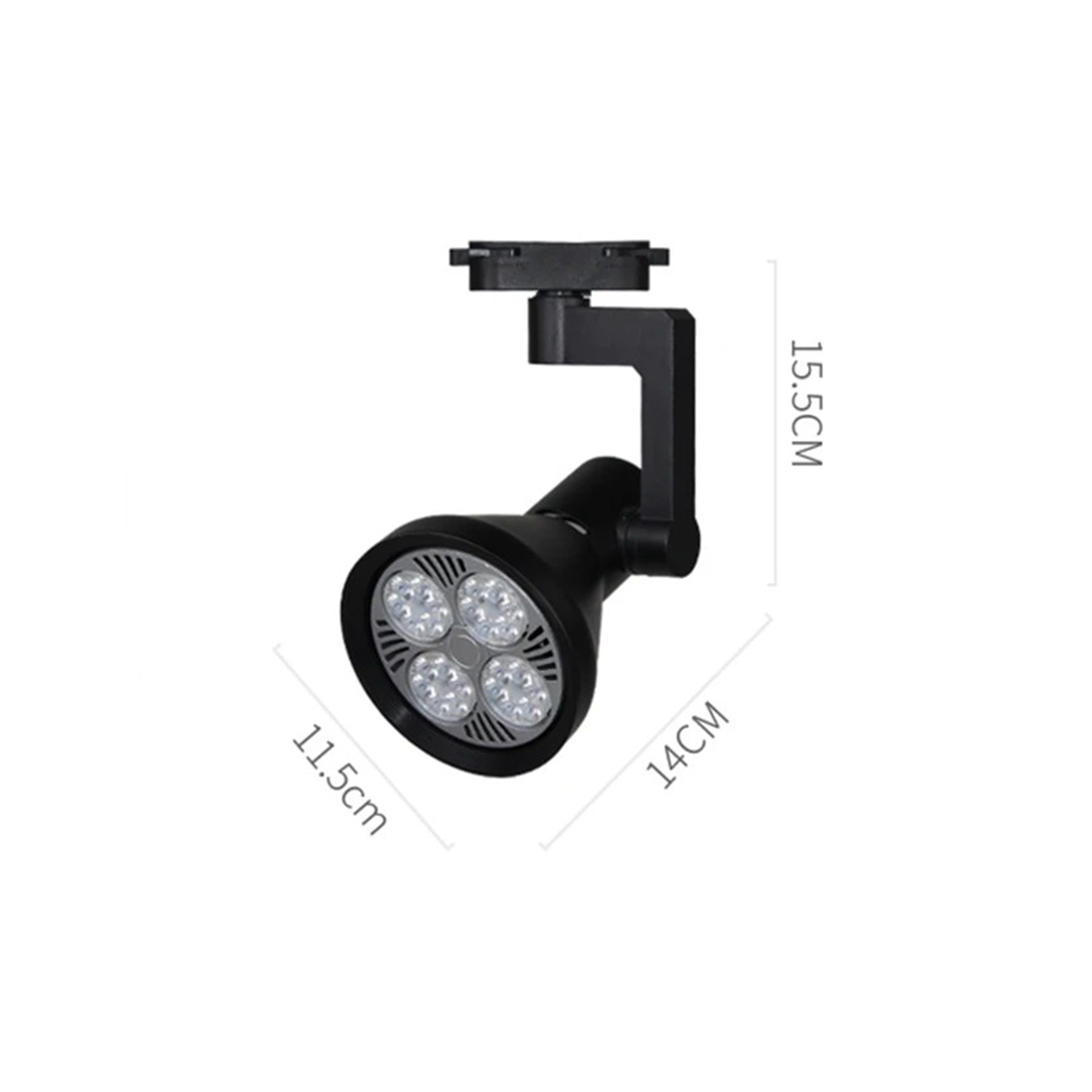 Foco riel monofásico Par30 - Imagen 3