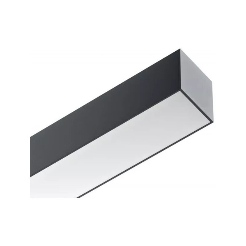 Luminaria lineal Led, Carcasa Negra 40W - Imagen 2