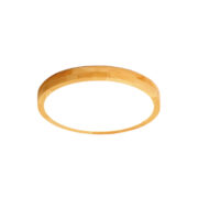 Plafón LED Circular 76W Madera CCT 220V