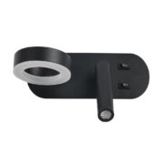 Apliqué muro Black Low 9W
