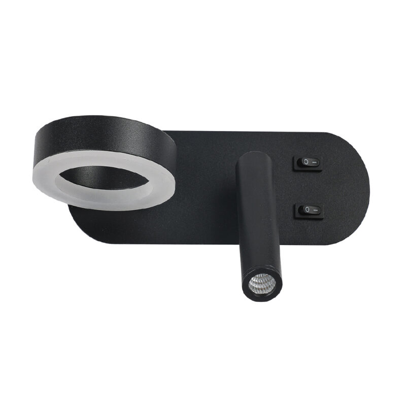 Apliqué muro Black Low 9W