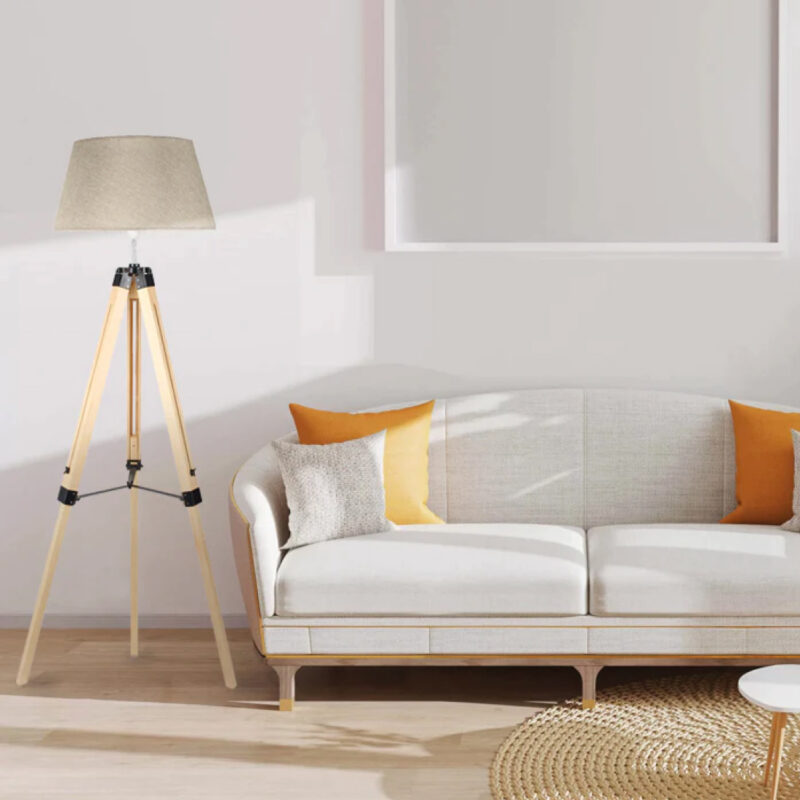 Lámpara de pie Wooden (SHOWROOM) - Imagen 2