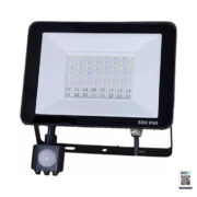 Proyector de área LED 50W con Sensor de Movimiento