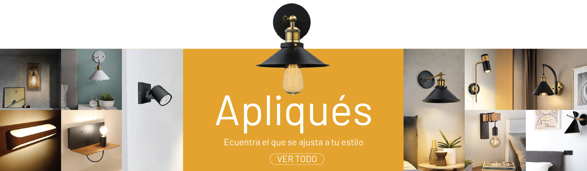 Apliques y Luces Muro